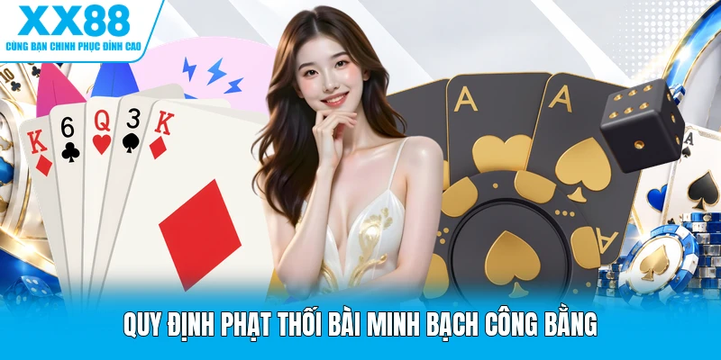Quy định phạt thối bài minh bạch công bằng