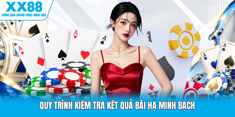 Quy trình kiểm tra kết quả bài hạ minh bạch